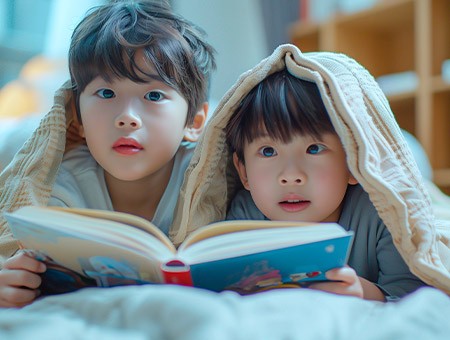 이제 책 읽는 게 재미있어요!